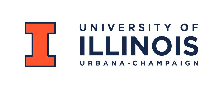 Logo for the University of Illinois Urbana-Champaign with an icon of a stylized I next to the name of the university